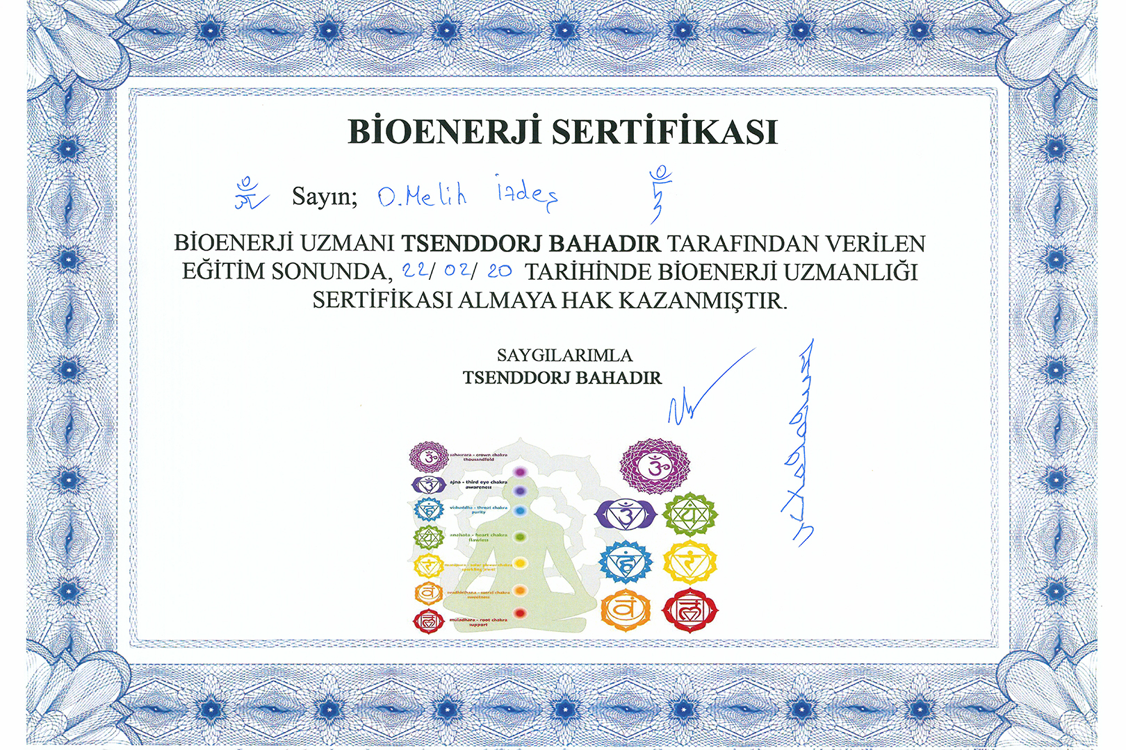 Bioenerji Sertifikası